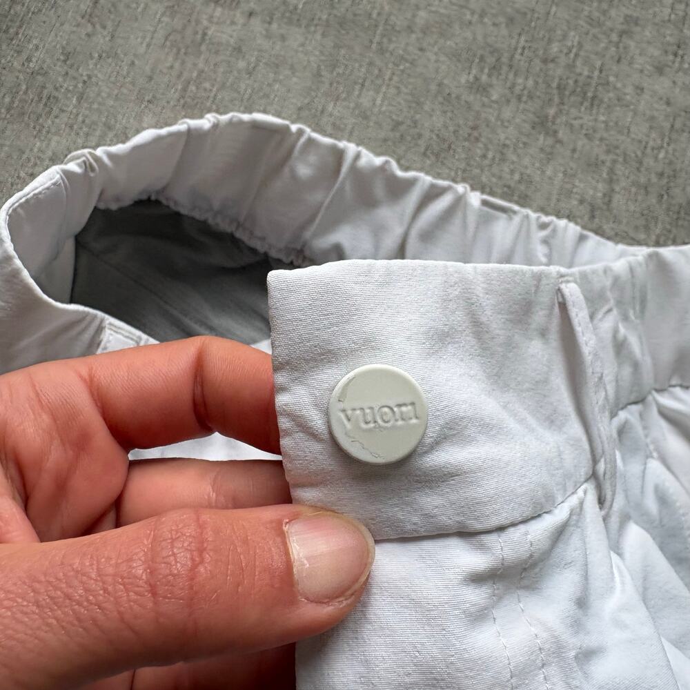 Vuori White Solar Shorts - Picture 3 of 4